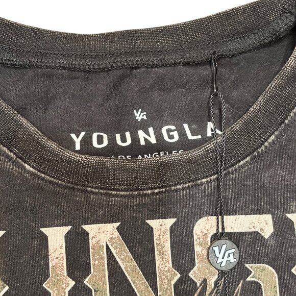 NWT YOUNG LA CROPPED T-Shirt - Picture 5 of 8